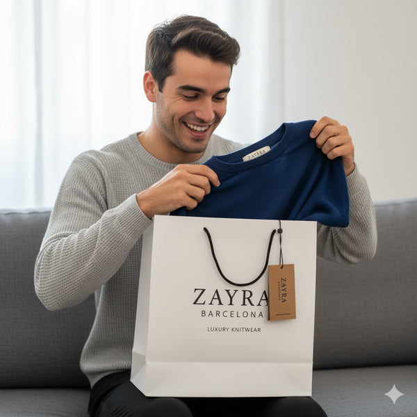 Tevreden klant met product